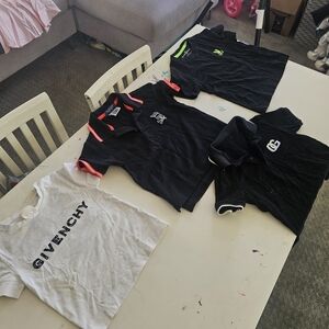 Givenchy Kids White and Black Tee